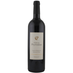 Photographie d'une bouteille de vin rouge Cht Peyroutas 2020 St-Emilion Gc Rge 75cl Crd