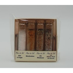 Eprouvette Fleur De Sel X4