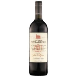 Photographie d'une bouteille de vin rouge Cht Fontareche Cuvee Pierre Mignard 2020 Rge 75cl Crd