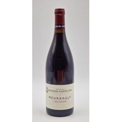 Photographie d'une bouteille de vin rouge Gaunoux Les Criots 2019 Meursault Rge 75cl Crd