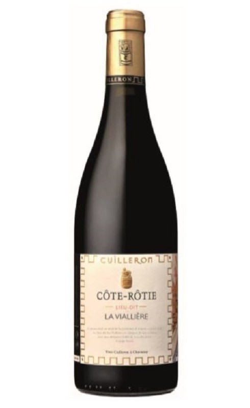 Photographie d'une bouteille de vin rouge Cuilleron Lieu-Dit Vialliere 2020 Cote-Roti Rge 75cl Crd