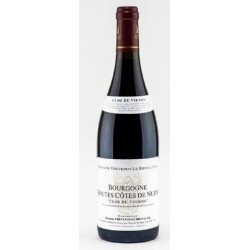 Photographie d'une bouteille de vin rouge Thevenot Clos Du Vignon 2020 Htecote Nuit Rge 37 5cl Crd