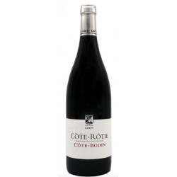 Photographie d'une bouteille de vin rouge Gerin Cote-Bodin 2019 Cote-Rotie Rge 75 Cl Crd