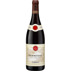 Photographie d'une bouteille de vin rouge Guigal Hermitage 2019 Rge 75cl Crd