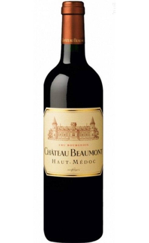 Photographie d'une bouteille de vin rouge Cht Beaumont Cru Bourgeois 2019 Ht-Medoc Rge 1 5 L Crd