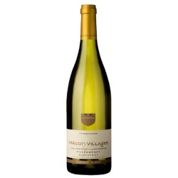 Photographie d'une bouteille de vin blanc Buxy Macon Villages Buissonnier 2021 Blc 75cl Crd