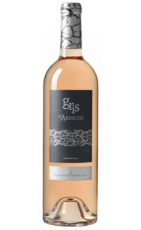 Photographie d'une bouteille de vin rosé Vigne Ardechois Grenache Gris Or 2021 Rose 1 5 L Crd
