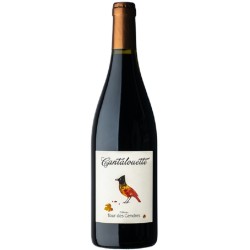 Photographie d'une bouteille de vin rouge Tour Des Gendres Cantalouette 2021 Rge Bio 75 Cl Crd