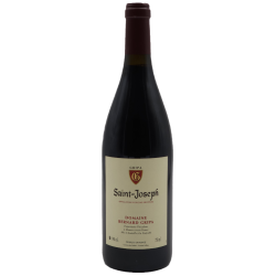 Photographie d'une bouteille de vin rouge Gripa Saint-Joseph 2021 Rge 75cl Crd