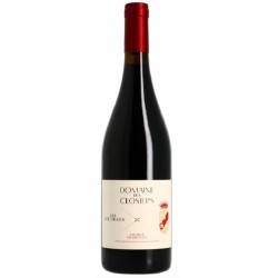 Photographie d'une bouteille de vin rouge Closiers Les Coudraies 2021 Saumur Rge 1 5 L Crd