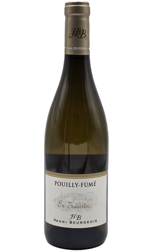 Photographie d'une bouteille de vin blanc Bourgeois En Travertin 2023 Pouilly-Fume Blc 75 Cl Crd