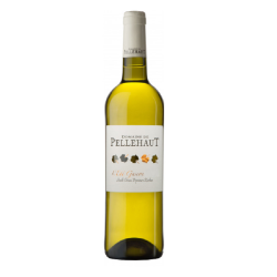 Photographie d'une bouteille de vin blanc Pellehaut L Ete Gascon 2023 Igp Cdgascon Blc 75cl Crd