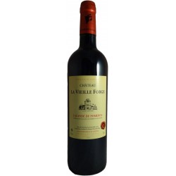 Photographie d'une bouteille de vin rouge Lavaud Vieille Forge 2020 Lalande Rge 75cl Crd