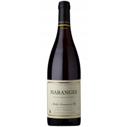 Photographie d'une bouteille de vin rouge Sarrazin Maranges 2022 Rge 75cl Crd
