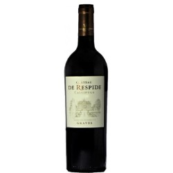Photographie d'une bouteille de vin rouge Cht Respide Callipyge 2018 Graves Rge 1 5 L Crd