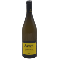 Photographie d'une bouteille de vin blanc Cheveau Vignes Du Hameau 2022 Pouilly-Fuisse Blc 75cl Crd