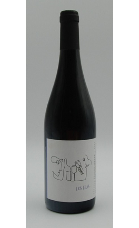 Photographie d'une bouteille de vin rouge Buxy Les Lilis 2022 Coteaux Bgnons Rge 75cl Crd