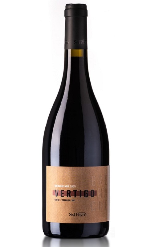 Photographie d'une bouteille de vin rouge Solpayre Cuvee Vertigo 2021 Cdroussi Rge 75cl Crd