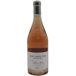 Photographie d'une bouteille de vin rosé Mellot Vingt Mille Pieds Sous 2019 Sancerre Rose 75cl Crd