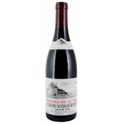 Photographie d'une bouteille de vin rouge Labet Chateau De La Tour 2021 Gc Clos Vougeot Rge 75cl Crd
