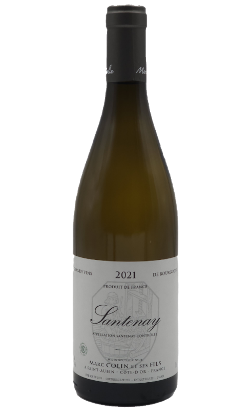 Photographie d'une bouteille de vin blanc Colin Santenay 2021 Blc 75cl Crd