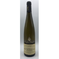 Photographie d'une bouteille de vin blanc Ziegler Mandelberg Les Amandiers 2022 Gewurzt Blc 75cl Crd