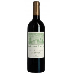Photographie d'une bouteille de vin rouge Hts De Palette Portets Classique 2020 Graves Rge 75cl Crd