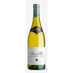 Photographie d'une bouteille de vin blanc Miquel Chardonnay Viognier 2022 Pays D Oc Blc 75cl Crd