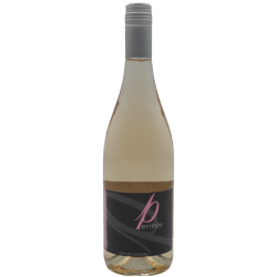 Photographie d'une bouteille de vin rosé Perreou Lune D Automne 2023 Vdf Cdgascon Rose 75cl Crd