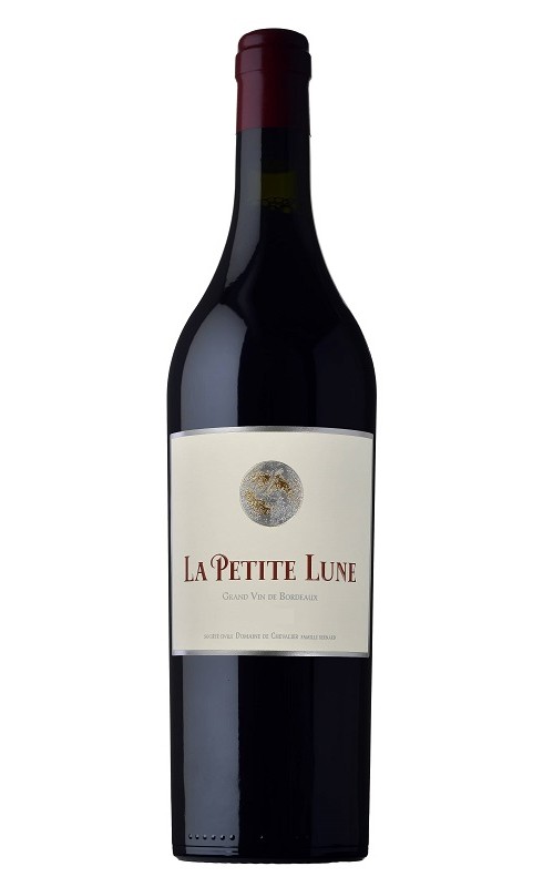 Photographie d'une bouteille de vin rouge La Petite Lune 2018 Bdx Rge 75cl Crd