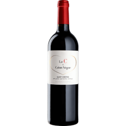 Photographie d'une bouteille de vin rouge Le C De Calon Segur 2019 St-Estephe Rge 75cl Crd