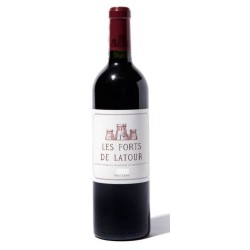 Photographie d'une bouteille de vin rouge Les Forts De Latour Cb6 2017 Pauillac Rge 75cl Acq