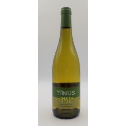 Photographie d'une bouteille de vin blanc Guffens Tinus Raisins Rotis Solera Vdf Blc 75cl Crd