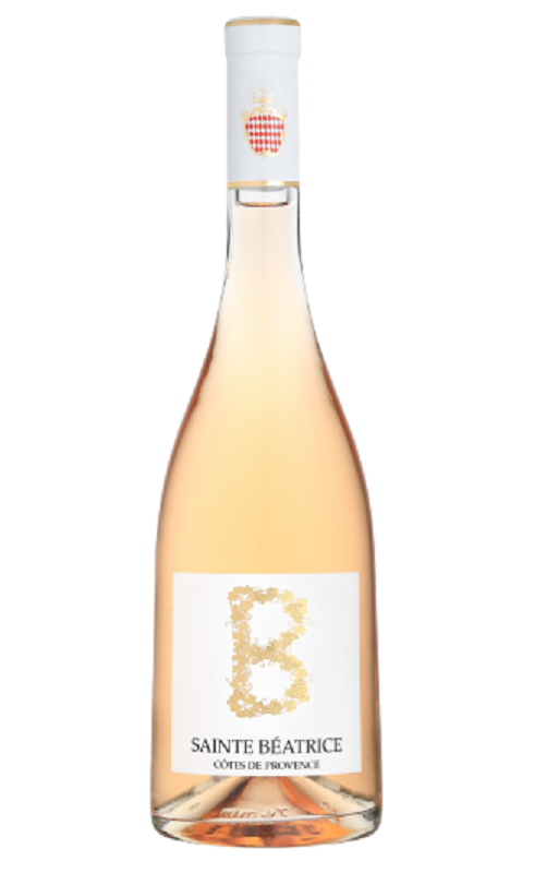 Photographie d'une bouteille de vin rosé Ste-Beatrice Cuvee B 2022 Cdp Rose 75cl Crd
