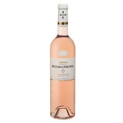 Photographie d'une bouteille de vin rosé Cht De Font Vive 2022 Bandol Rose 75cl Crd