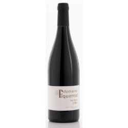 Photographie d'une bouteille de vin rouge Piquemal Les Terres Grillees 2022 Cdroussi Rge 75cl Crd