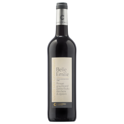 Photographie d'une bouteille de vin rouge Cellier Chartreux Belle Emilie 2022 Igp Gard Rge 75cl Crd