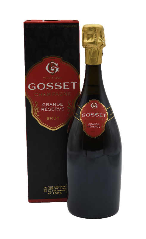Photographie d'une bouteille de Gosset Grande Reserve Etui Champagne Blc 1 5 L Crd