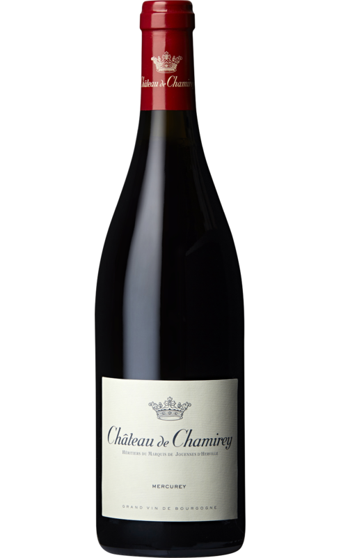 Photographie d'une bouteille de vin rouge Chamirey Mercurey 2022 Mercurey Rge 75cl Crd