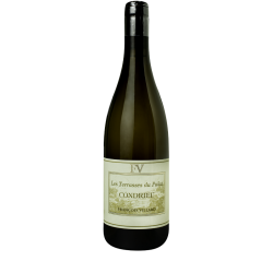 Photographie d'une bouteille de vin blanc Villard Terrasses Du Palat 2022 Condrieu Blc 75cl Crd