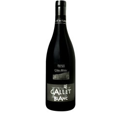 Photographie d'une bouteille de vin rouge Villard Gallet Blanc 2022 Cote-Rotie Rge 75cl Crd