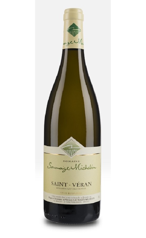 Photographie d'une bouteille de vin blanc Saumaize-Michelin Saint-Veran 2022 Blc 75cl Crd