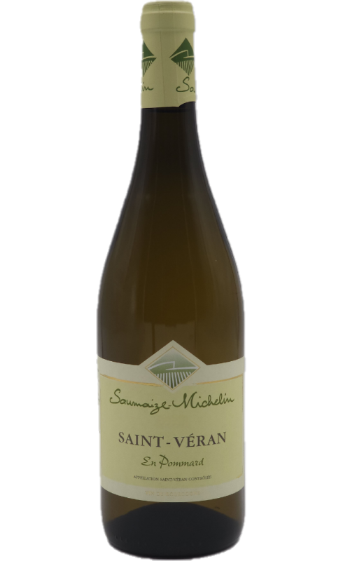 Photographie d'une bouteille de vin blanc Saumaize-Michelin En Pommard 2022 St-Veran Blc 75cl Crd