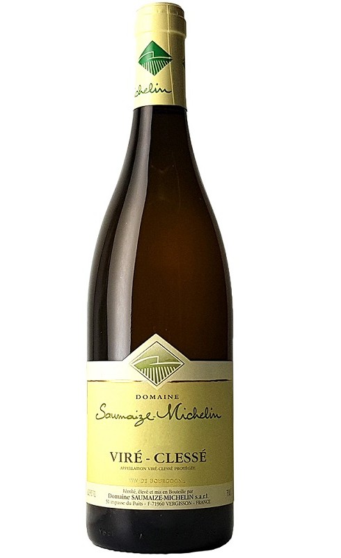 Photographie d'une bouteille de vin blanc Saumaize-Michelin Vire-Clesse 2022 Blc 75cl Crd