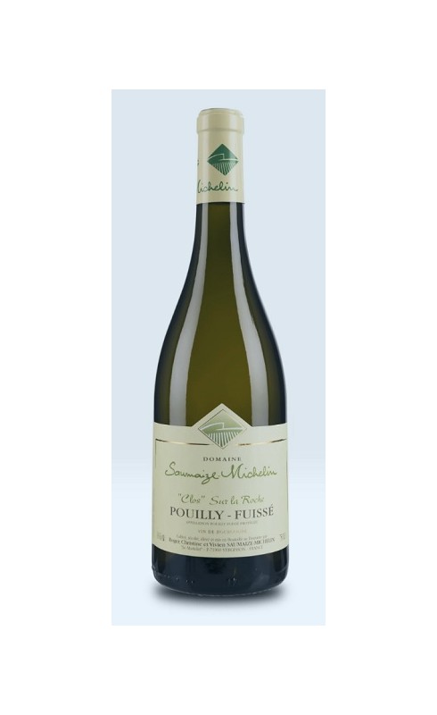 Photographie d'une bouteille de vin blanc Saumaize-Michelin Sur La Roche 2022 Pouilly Blc 75cl Crd