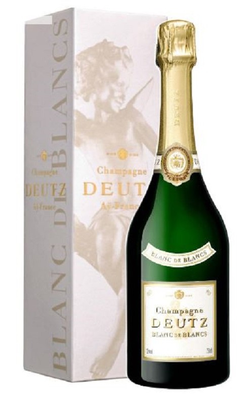 Photographie d'une bouteille de Deutz Blanc De Blanc 2017 Etui Champagne Blc 75cl Crd