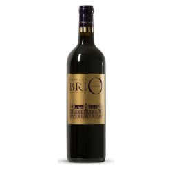 Photographie d'une bouteille de vin rouge Cht Brio De Cantenac Brown 2018 Margaux Rge 75 Cl Crd