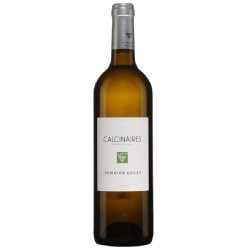 Photographie d'une bouteille de vin blanc Gauby Les Calcinaires 2022 Igp Ccatalanes Blc 75cl Crd