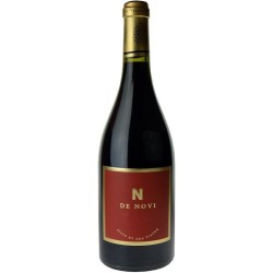 Photographie d'une bouteille de vin rouge Mas Du Novi N De Novi 2015 Lgdoc Rge 75cl Crd