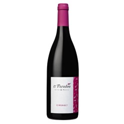 Photographie d'une bouteille de vin rouge Pesquie Paradou Cinsault 2022 Vdf Rge 75cl Crd